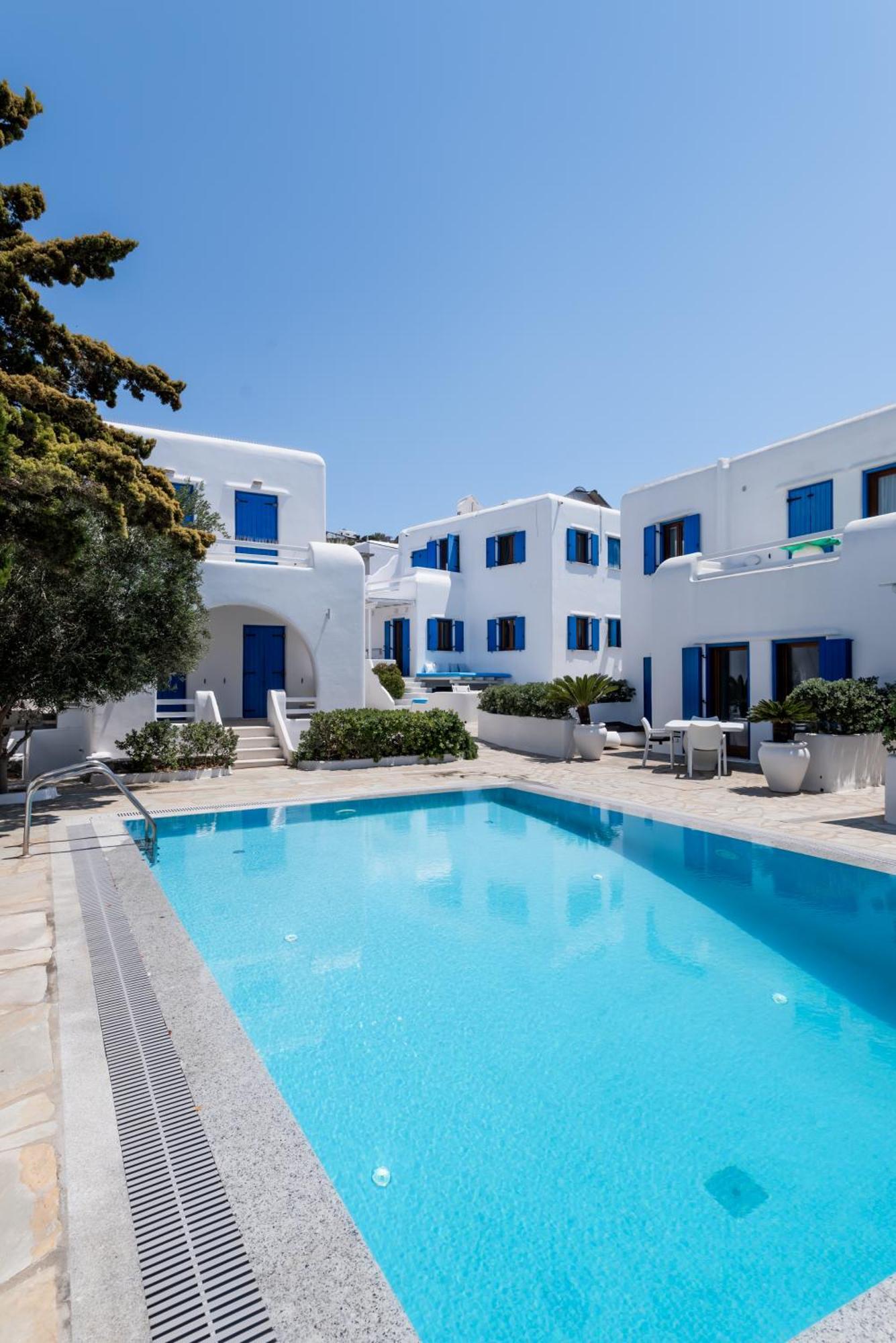 Olive Tree Mykonos Town Semi-Basement Apartment Exterior foto